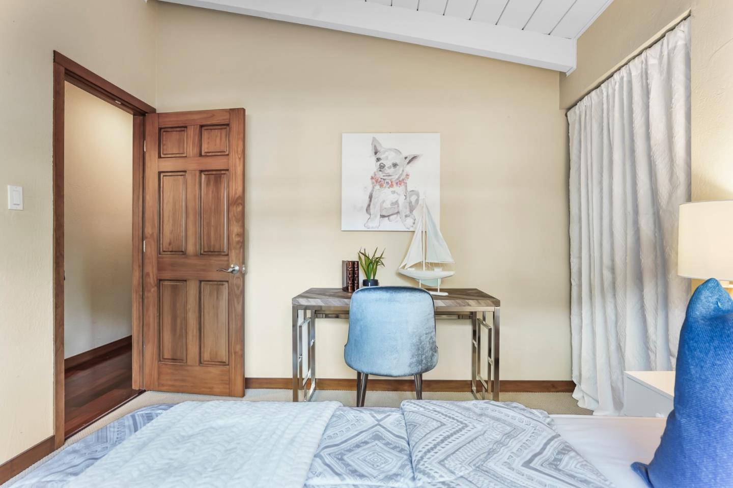 2417 Johnson Place Santa Clara, CA 95050 - Photo 18 of 30 a view of a workspace with furniture and a window