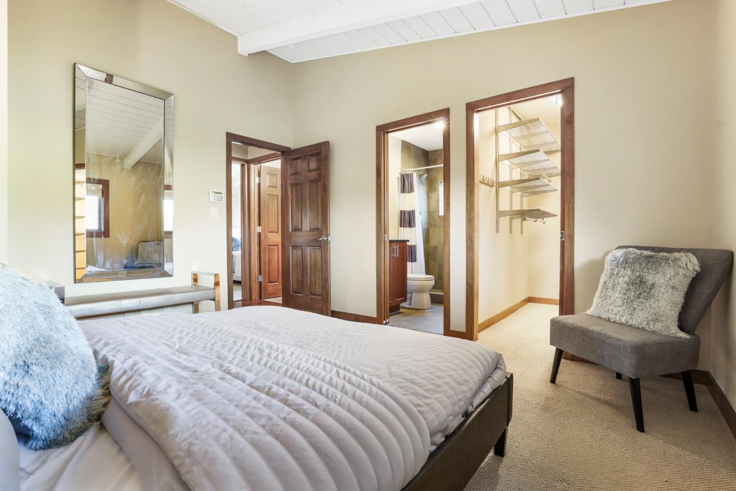2417 Johnson Place Santa Clara, CA 95050 - Photo 22 of 30 a bedroom with a bed and a chair