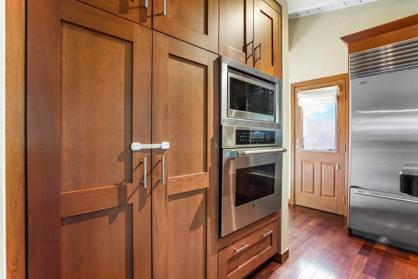2417 Johnson Place Santa Clara, CA 95050 - Photo 10 of 30 a kitchen with stainless steel appliances a refrigerator and a stove top oven