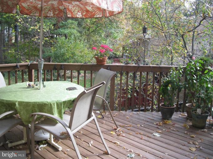 11038 Saffold Way Reston, VA 20190 - Photo 7 of 17 Deck - View from