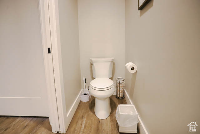 2331 Mesa Road, Unit E3 Moab, UT 84532 - Photo 34 of 71 Bathroom with wood finished floors and toilet
