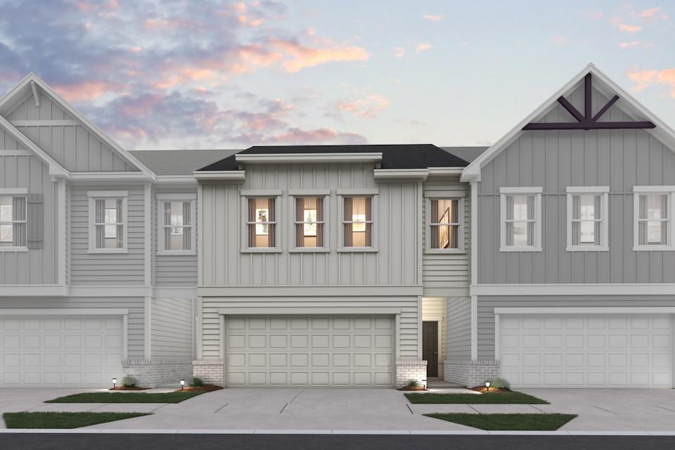 1420 Point Place Drive Loganville, GA 30052 - Photo 1 of 1 a front view of a house with garage