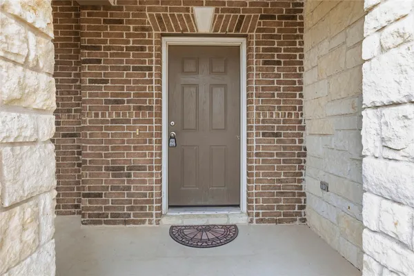 a view of door