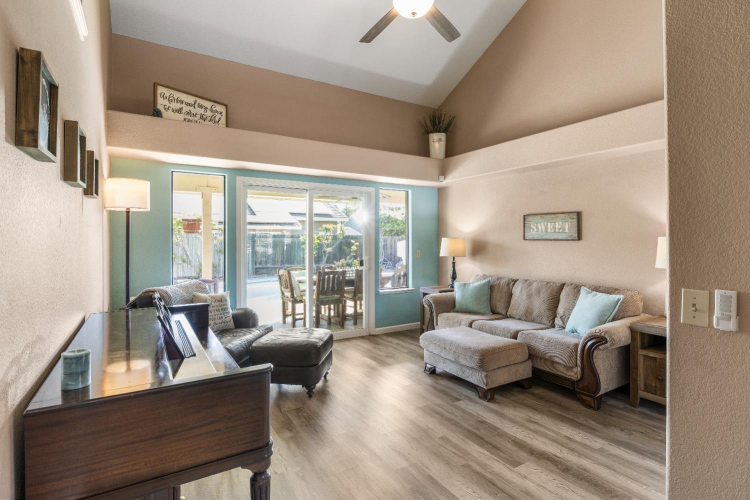 1057 Mission Ridge Drive Manteca, CA 95337 - Photo 5 of 49 Formal living room with backyard access.