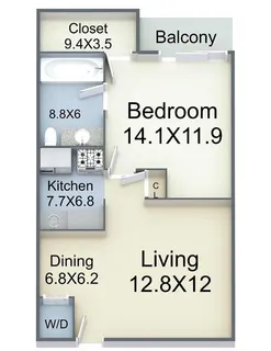 $89,500 | 2330 Edenborn Avenue, Unit 301, Metairie, LA 70001