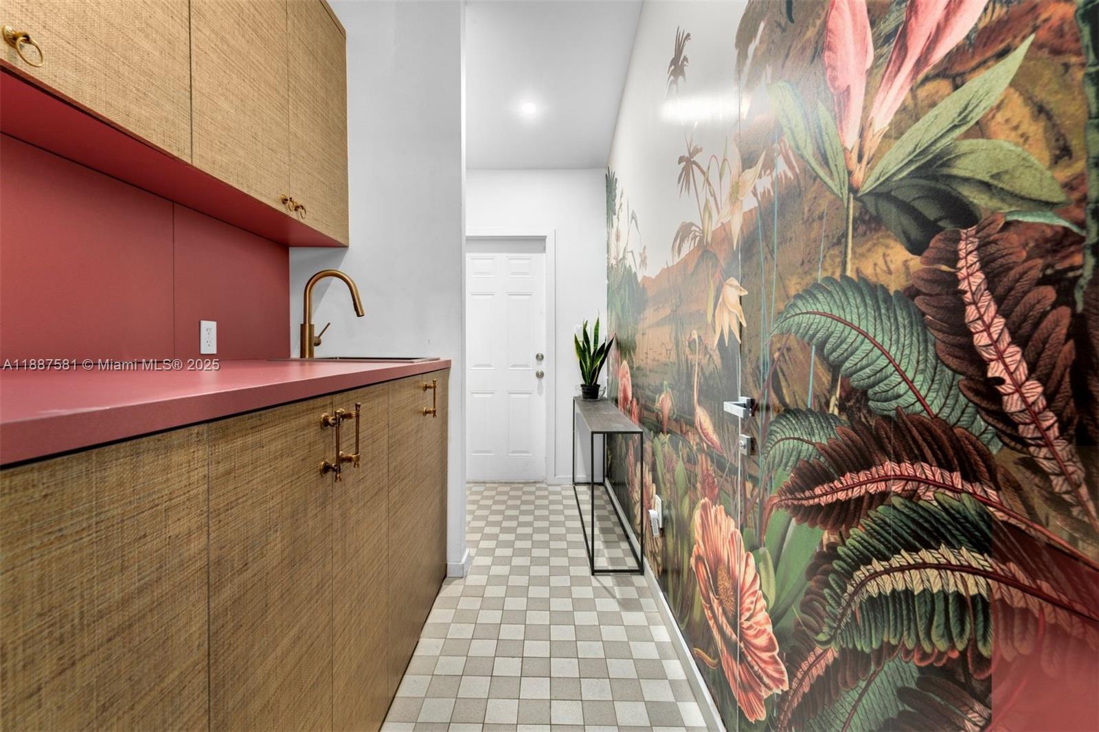 1250 Northeast 87th Street Miami, FL 33138 - Photo 42 of 53 a bathroom with a sink a mirror and a shower