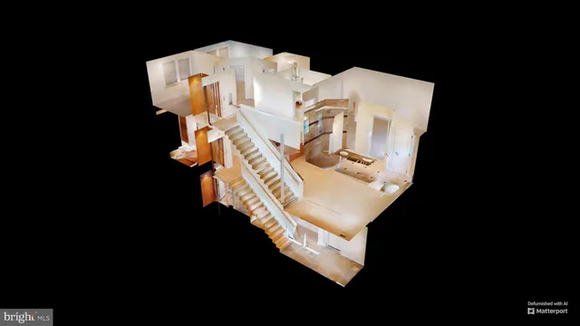 a bed sitting in a bedroom next to a lamp