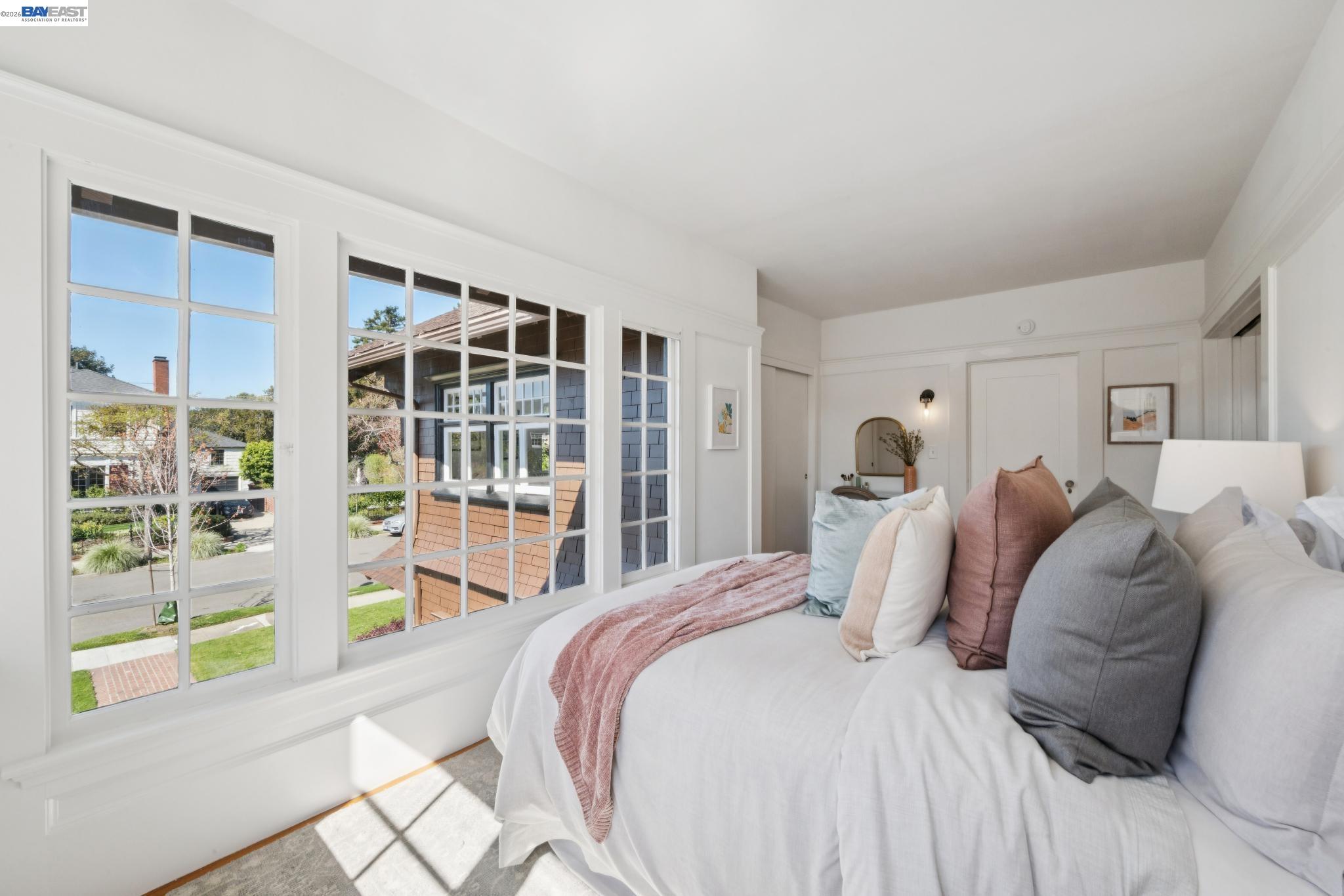 1122 Bay Street Alameda, CA 94501 - Photo 46 of 60 a bed room with a bed and a large window