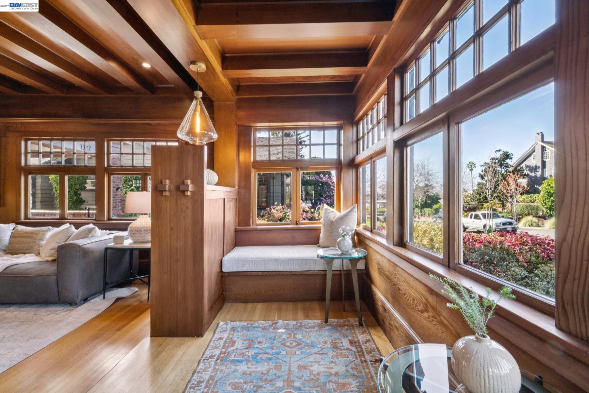 1122 Bay Street Alameda, CA 94501 - Photo 5 of 60 a bedroom with furniture and a large window