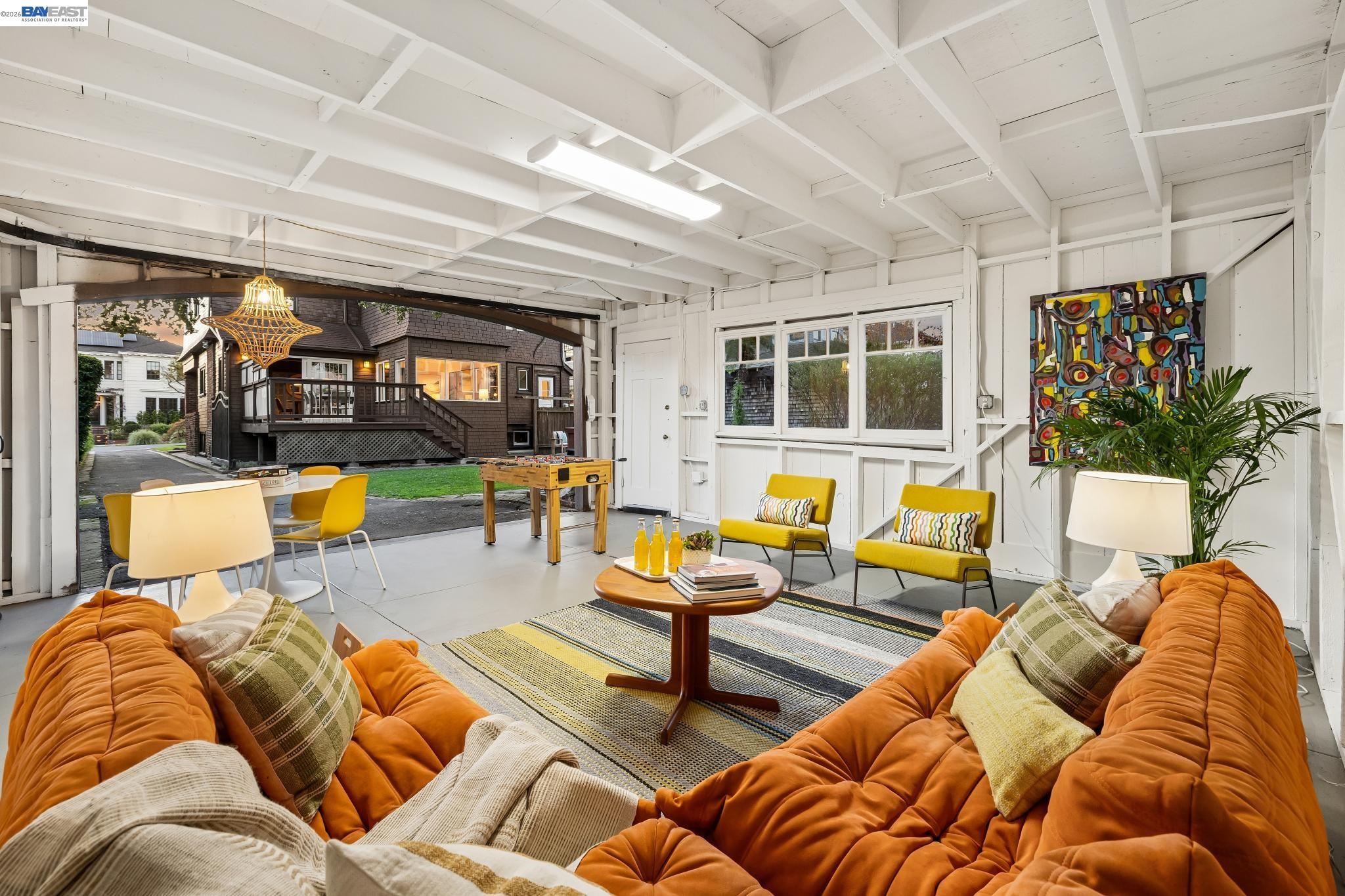 1122 Bay Street Alameda, CA 94501 - Photo 58 of 60 a living room with furniture kitchen view and a large window