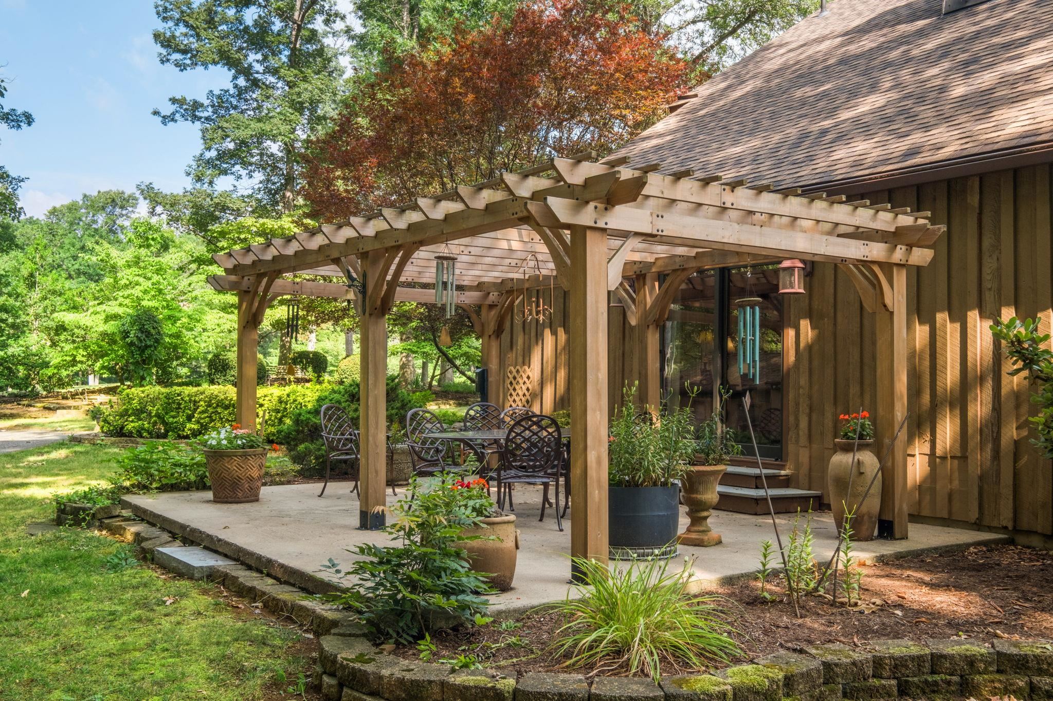 620 Walnut Hills Road Staunton, VA 24401 - Photo 4 of 40 New Pergola Area