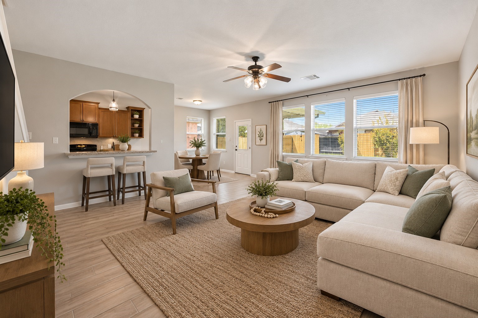 22438 Toronado Ridge Lane Porter, TX 77365 - Photo 8 of 19 staged the living room!
