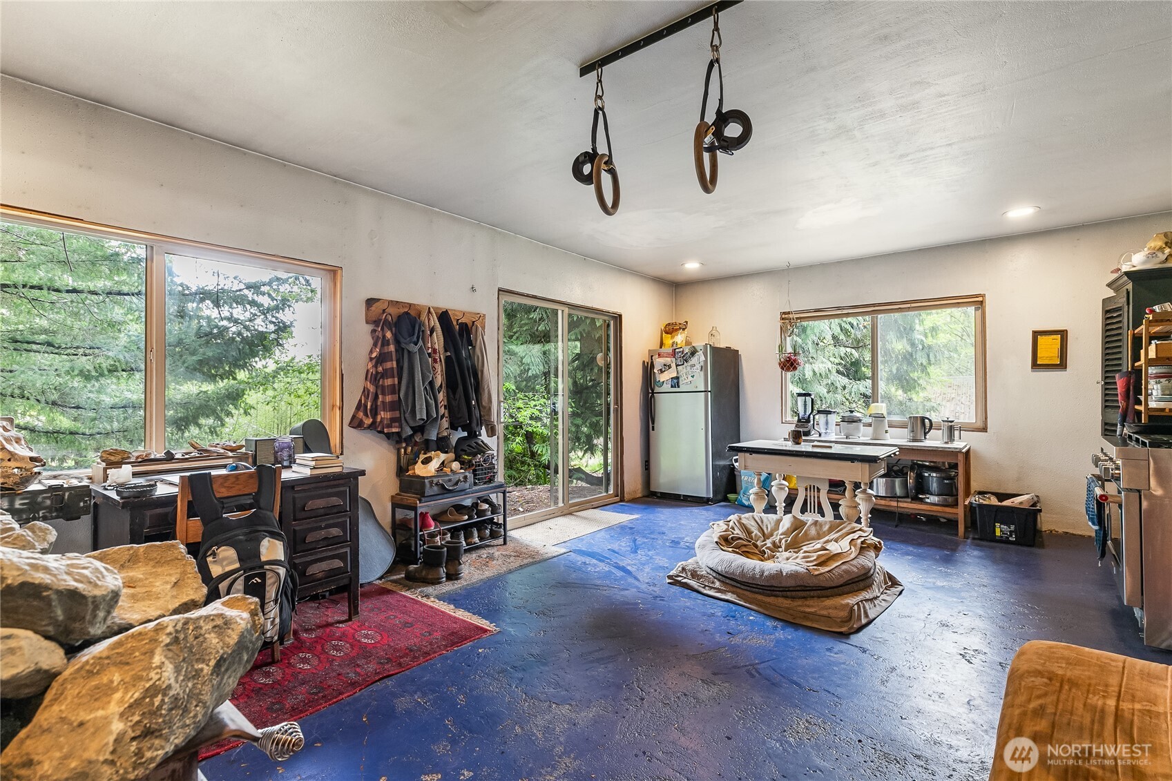 6557 Malloy Road Ferndale, WA 98248 - Photo 4 of 24 a living room with furniture and a large window
