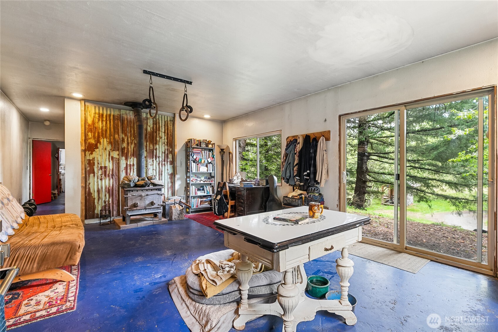6557 Malloy Road Ferndale, WA 98248 - Photo 7 of 24 a living room with furniture and a large window