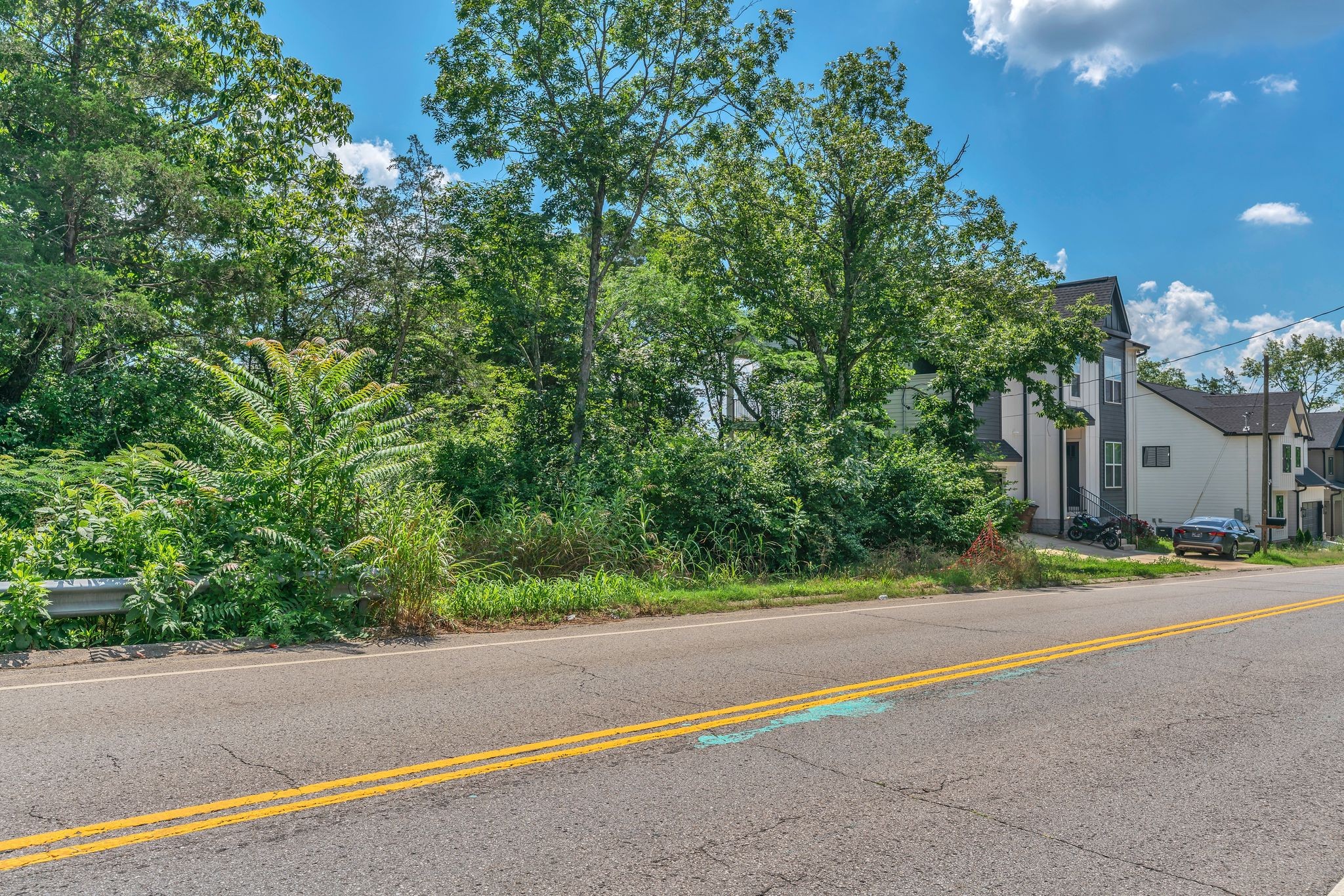388 Rio Vista Drive Madison, TN 37115 - Photo 10 of 22 a backyard of a house with lots of green space and fountain