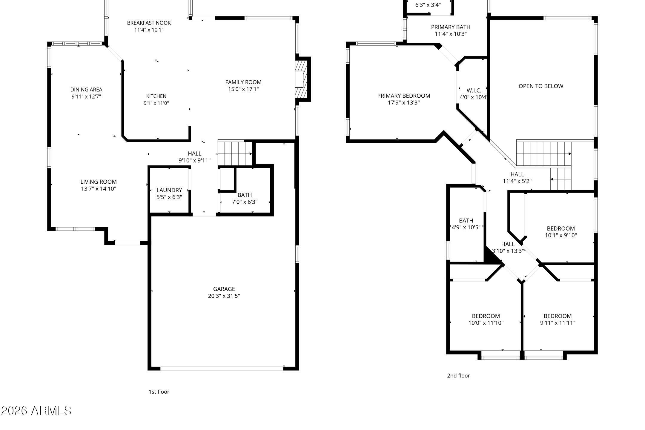 13633 South 47th Street Phoenix, AZ 85044 - Photo 4 of 37 a picture of a floor plan