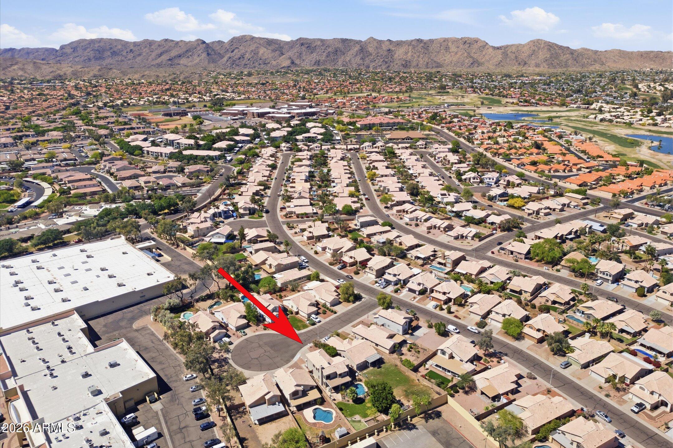 13633 South 47th Street Phoenix, AZ 85044 - Photo 8 of 37 an aerial view of multiple house