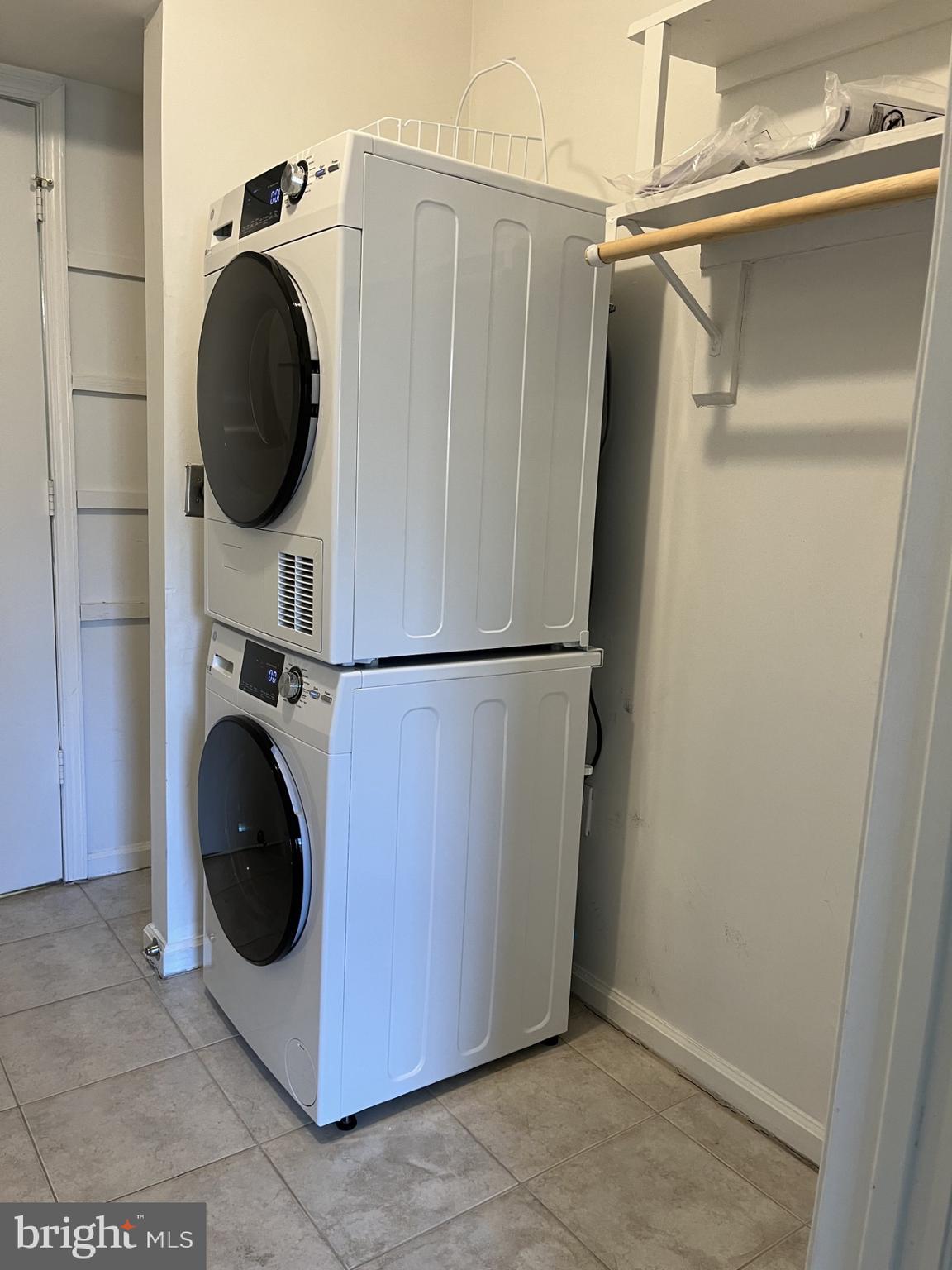 8358 Dunham Court, Unit C Springfield, VA 22152 - Photo 17 of 24 New washer & dryer in primary closet