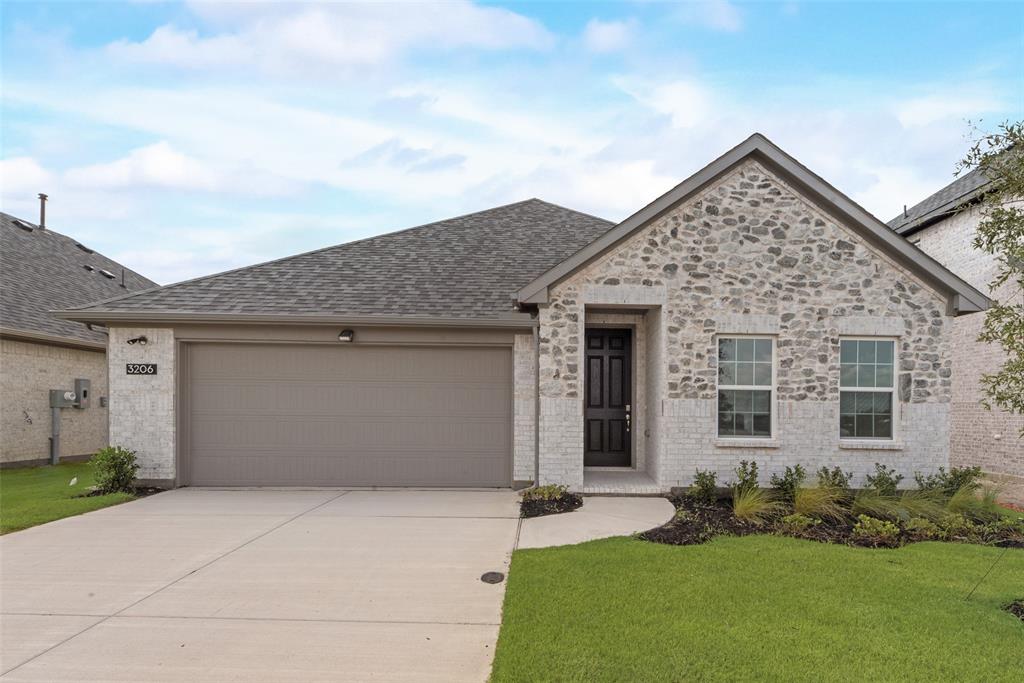 3206 Ferrero Lane Princeton, TX 75407 - Photo 2 of 29 front view of a house with a yard