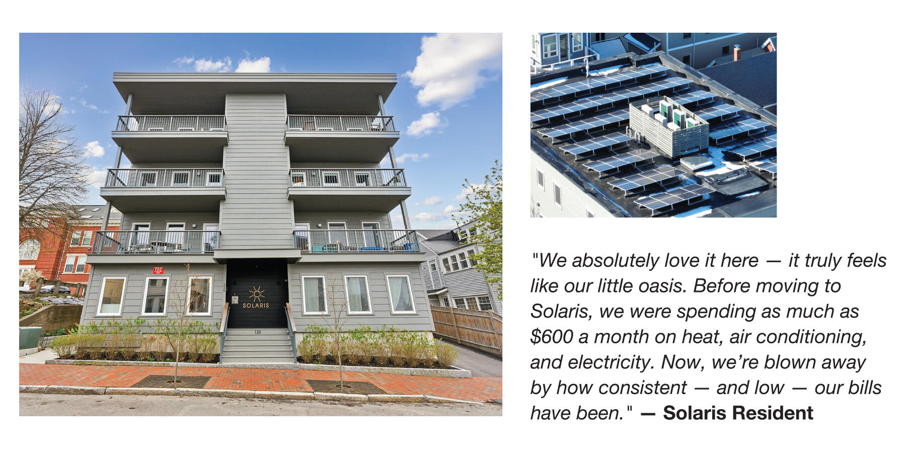 64 Pine Street, Unit 301 Portland, ME 04102 - Photo 30 of 31 Solaris testimonial Panel