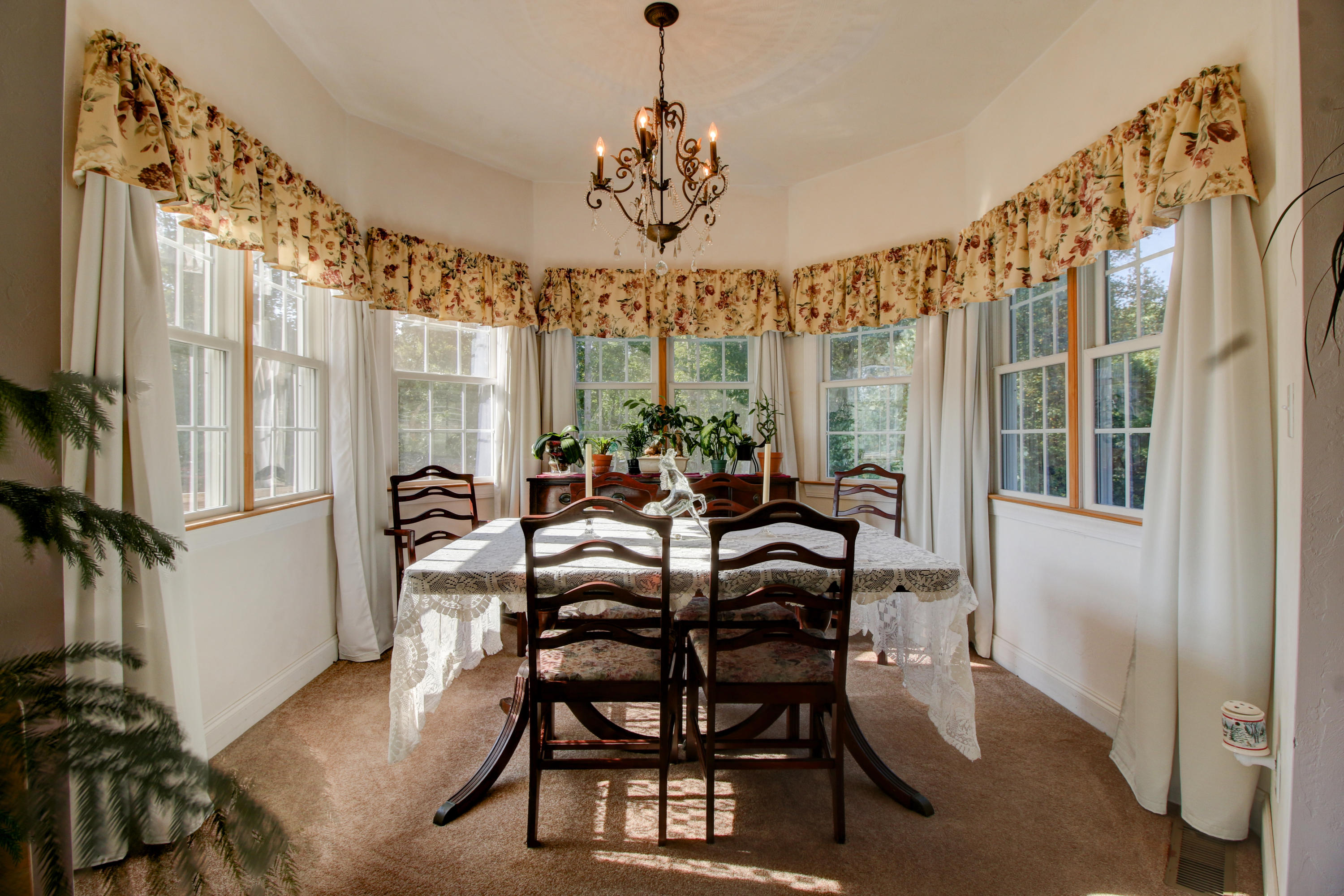 4020 Hatchett Road Penhook, VA 24137 - Photo 15 of 64 a view of a dining room with furniture window and wooden floor