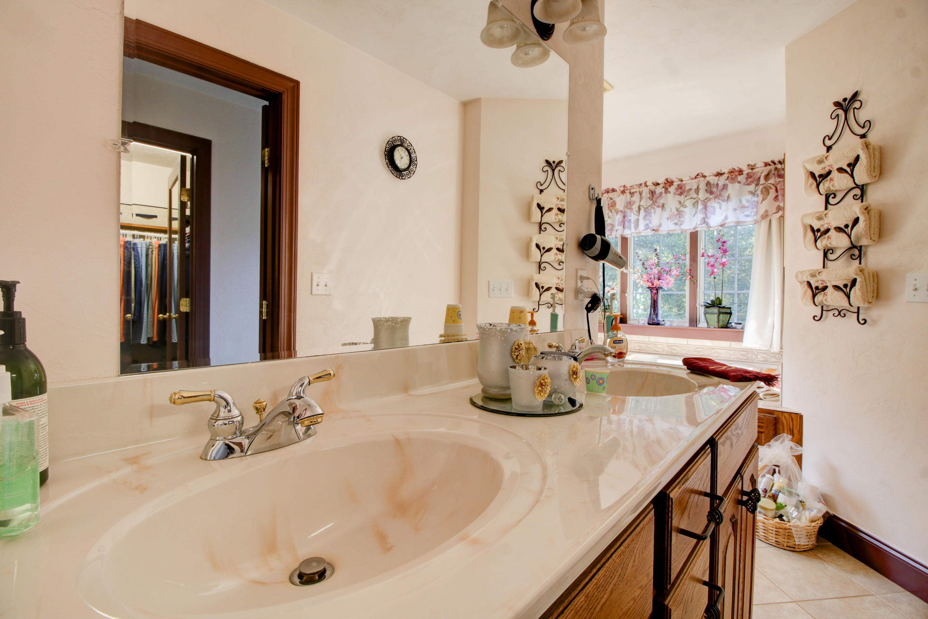 4020 Hatchett Road Penhook, VA 24137 - Photo 23 of 64 a bathroom with a sink and a mirror
