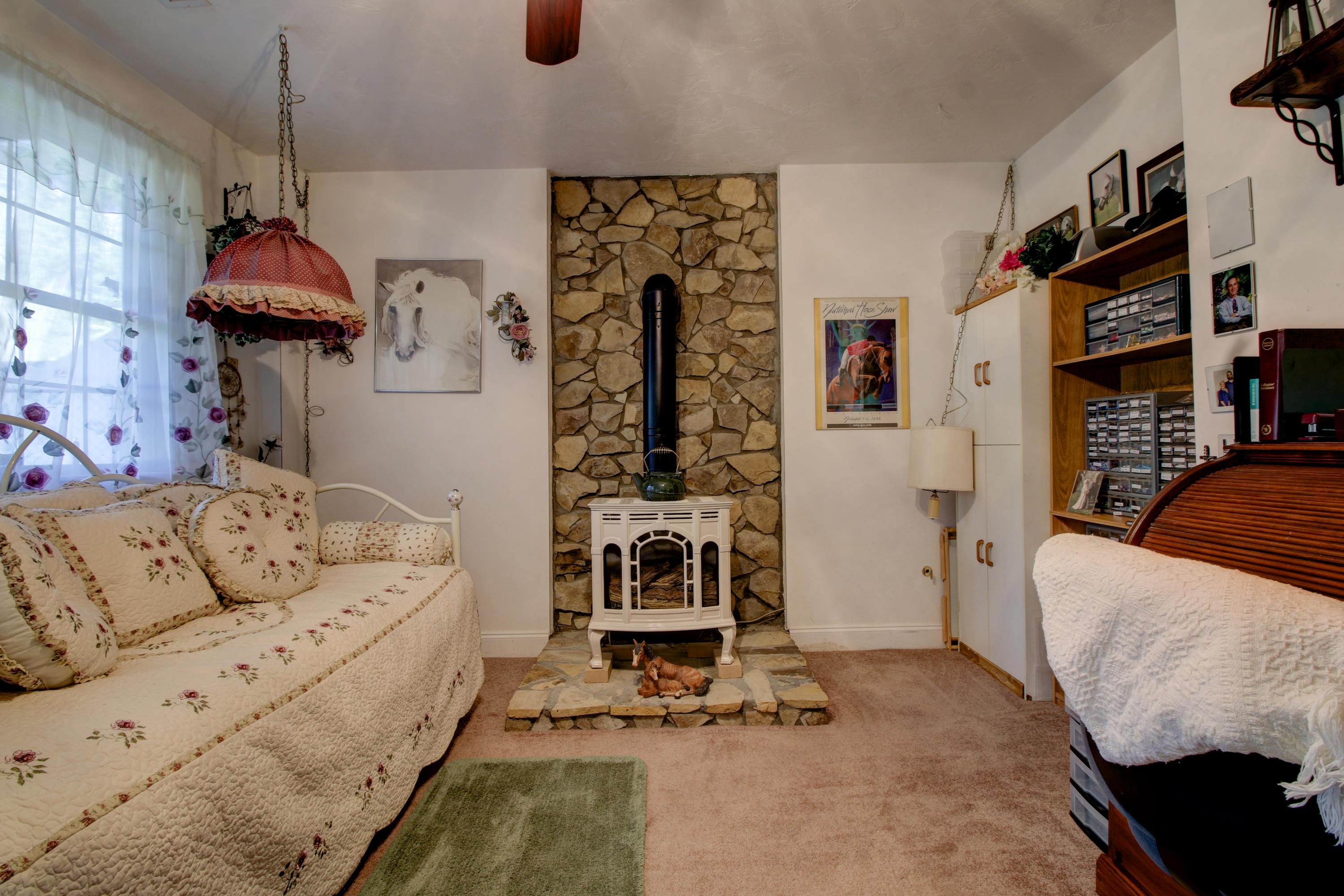 4020 Hatchett Road Penhook, VA 24137 - Photo 33 of 64 a living room with furniture and a flat screen tv