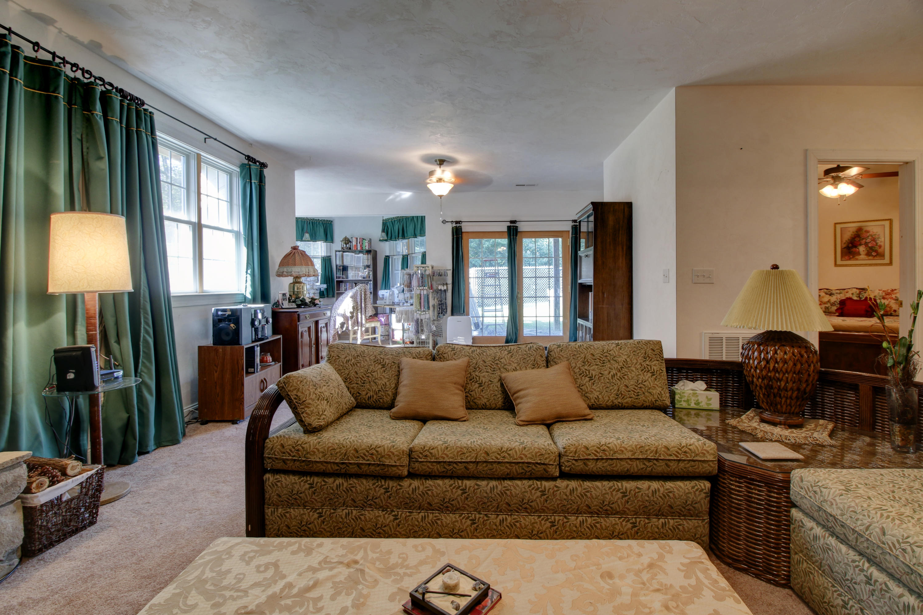 4020 Hatchett Road Penhook, VA 24137 - Photo 37 of 64 a living room with furniture and a large window