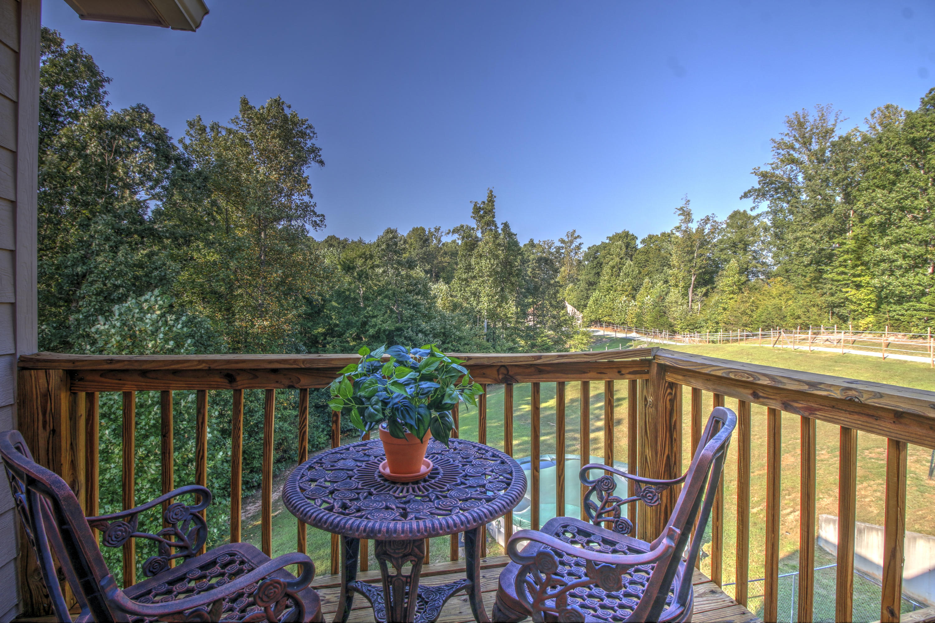 4020 Hatchett Road Penhook, VA 24137 - Photo 41 of 64 a view of a balcony with furniture