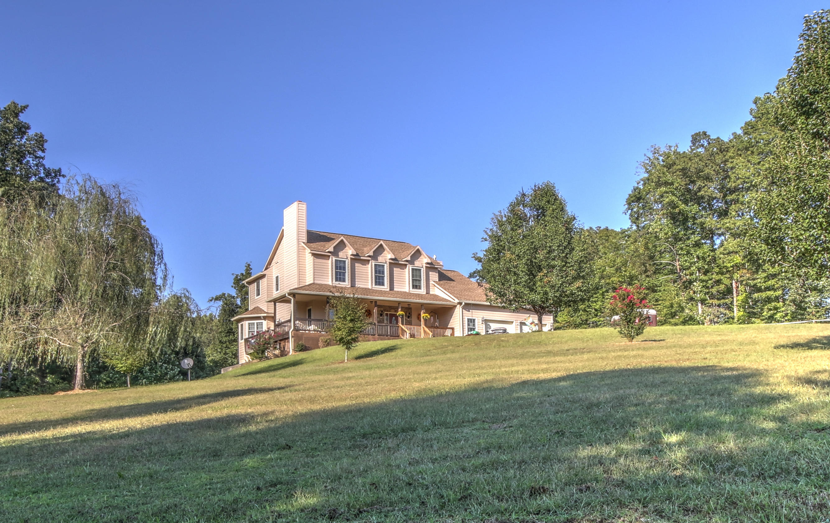 4020 Hatchett Road Penhook, VA 24137 - Photo 64 of 64 a view of a big house with a big yard