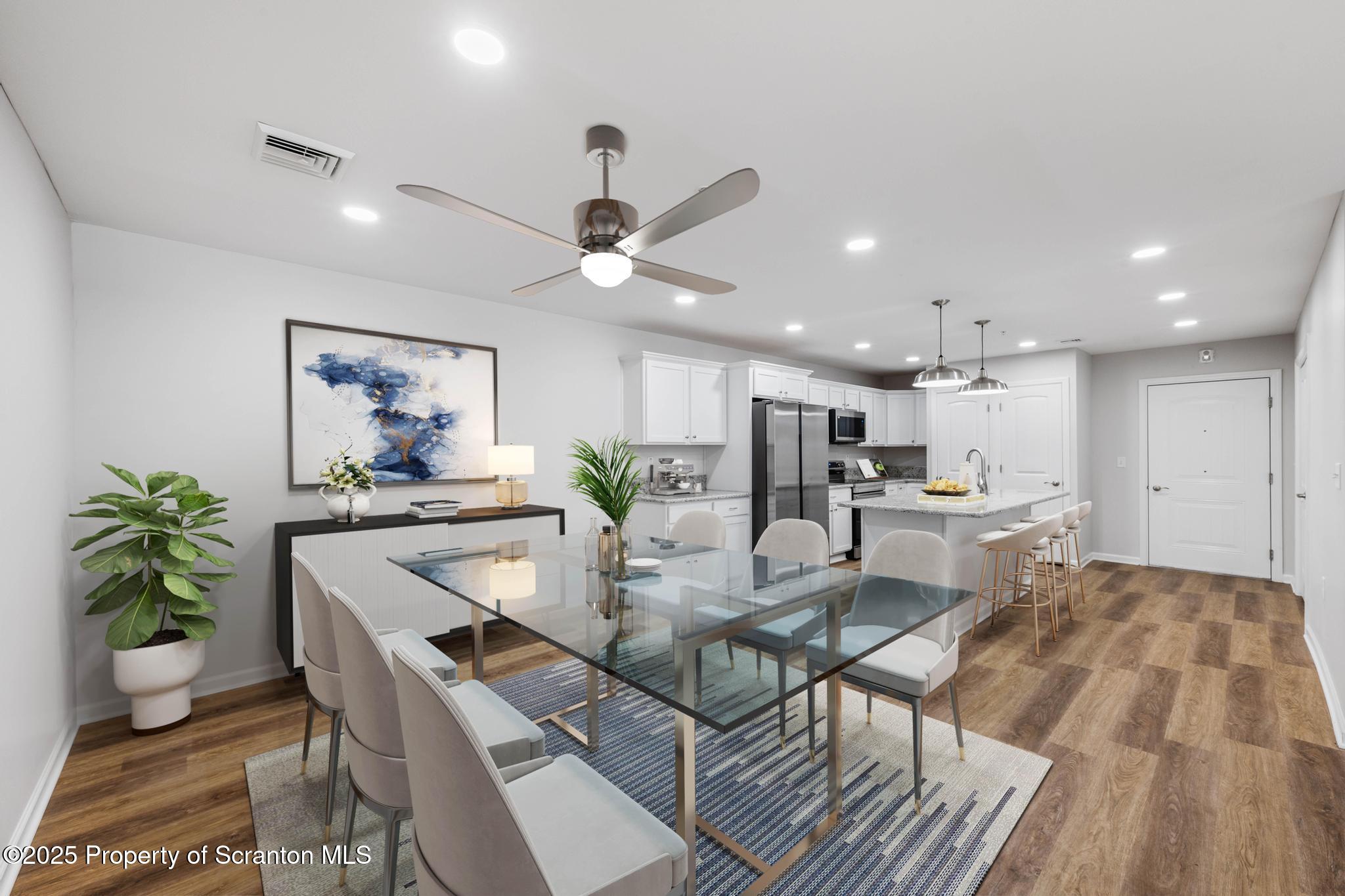 40 Zackery Way Old Forge, PA 18518 - Photo 13 of 27 Kitchen & Dining Area
