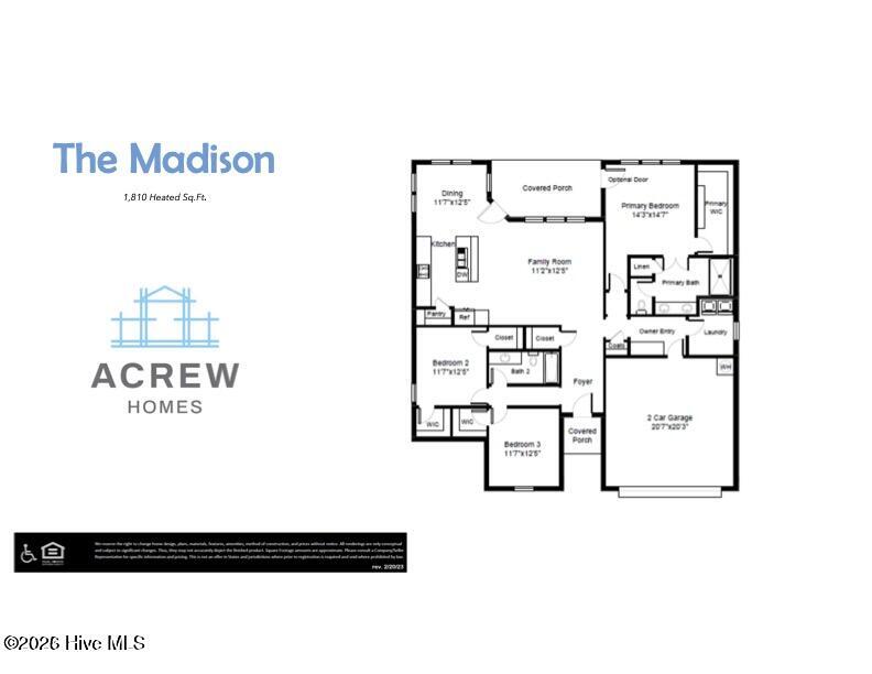 851 Fairway Road Ayden, NC 28513 - Photo 27 of 27 floor plan