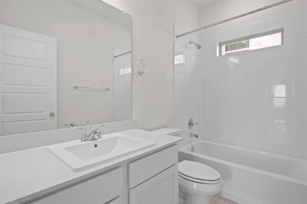 317 Millwood Road Lavon, TX 75166 - Photo 15 of 17 Bathroom in the Pecan II home plan by Trophy Signature Homes – REPRESENTATIVE PHOTO