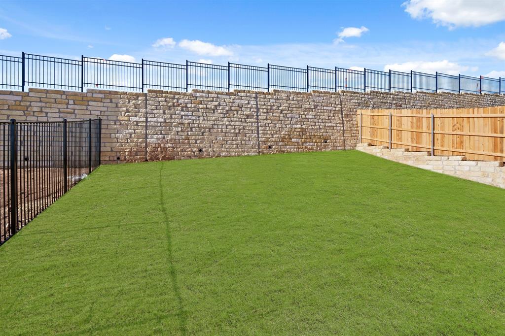 317 Millwood Road Lavon, TX 75166 - Photo 17 of 17 Yard in the Pecan II home plan by Trophy Signature Homes – REPRESENTATIVE PHOTO