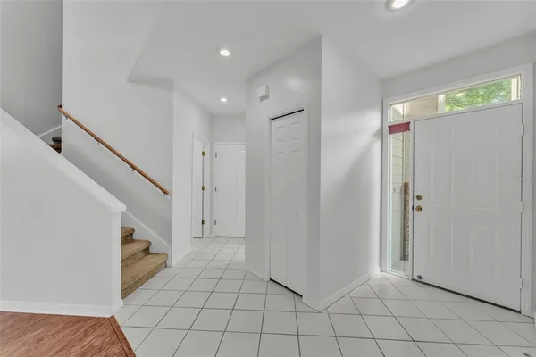 a view of an entryway