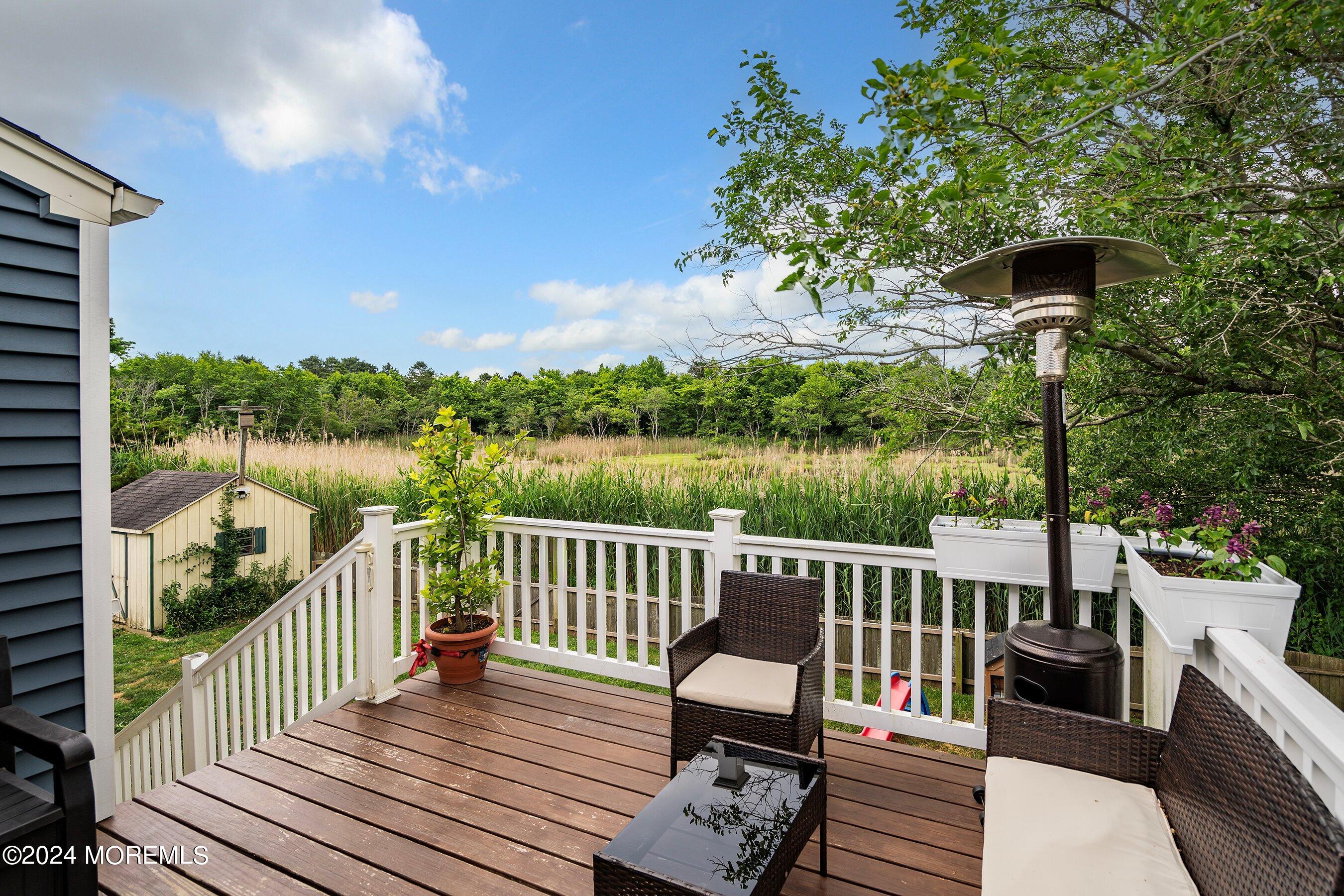 102 Marine Road Waretown, NJ 08758 - Photo 23 of 35 23-Deck to Backyard