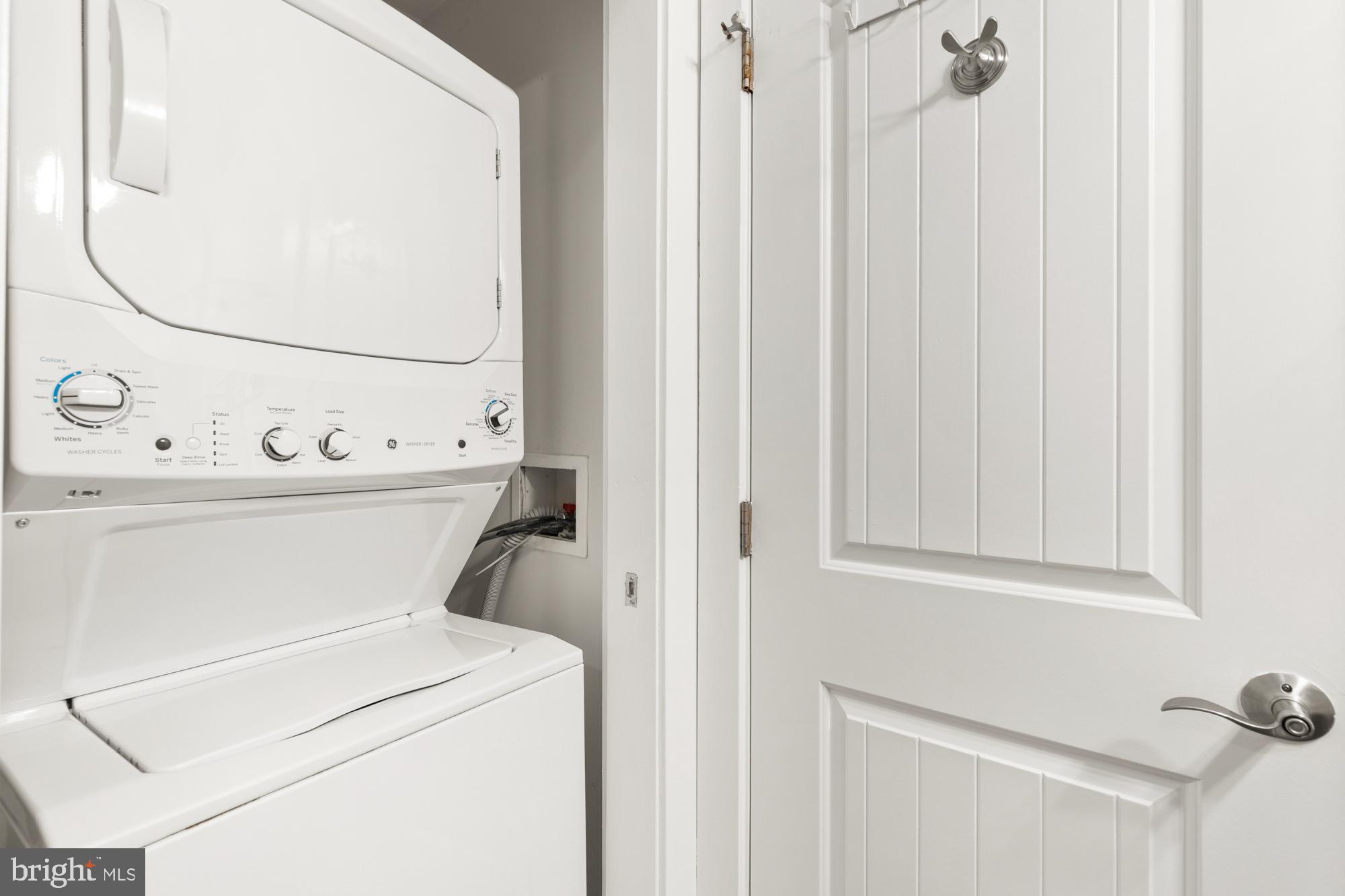 1464 Harvard Street Northwest, Unit 3 Washington, DC 20009 - Photo 24 of 24 a close up view of a washer and dryer