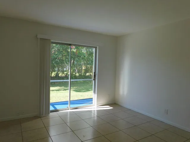 a view of an outdoor space and backyard