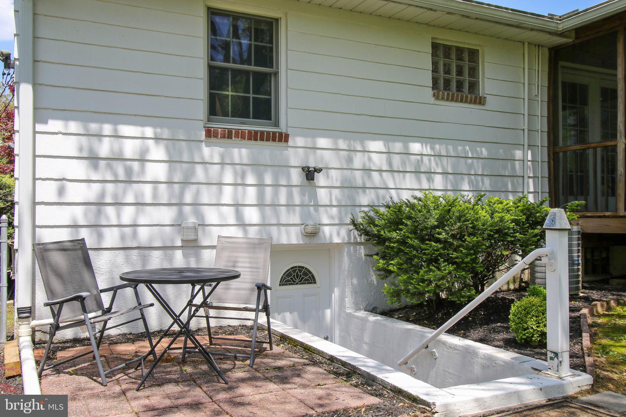 8409 West Grove Road Ellicott City, MD 21043 - Photo 25 of 35 Entrance to pvt apartment - bistro set conveys
