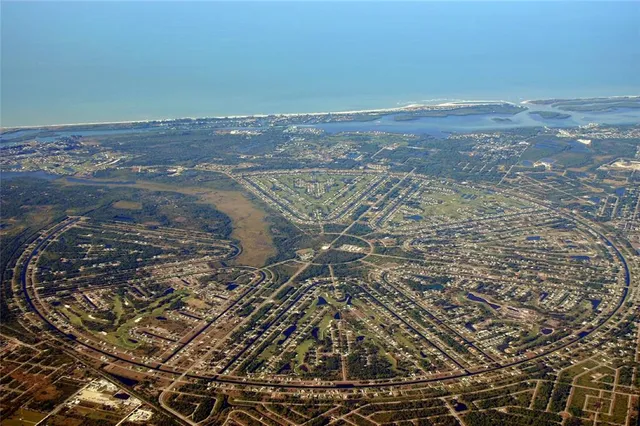 a view of a lake with outdoor space