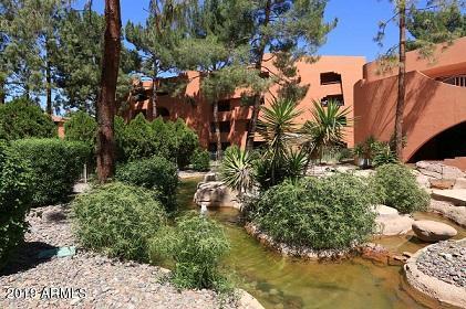 4303 East Cactus Road, Unit 116 Phoenix, AZ 85032 - Photo 26 of 35 an aerial view of residential house with outdoor space and trees all around