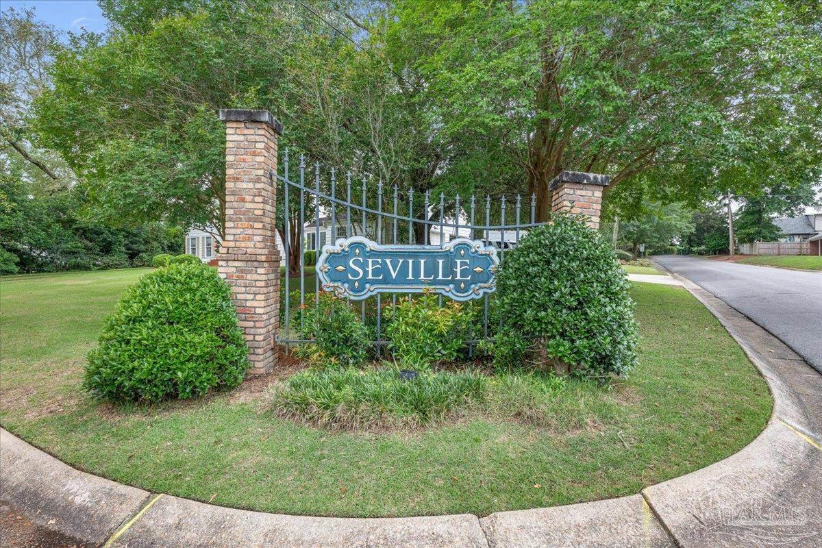 3361 Palermo Road Pensacola, FL 32503 - Photo 9 of 50 a view of a garden with a bench