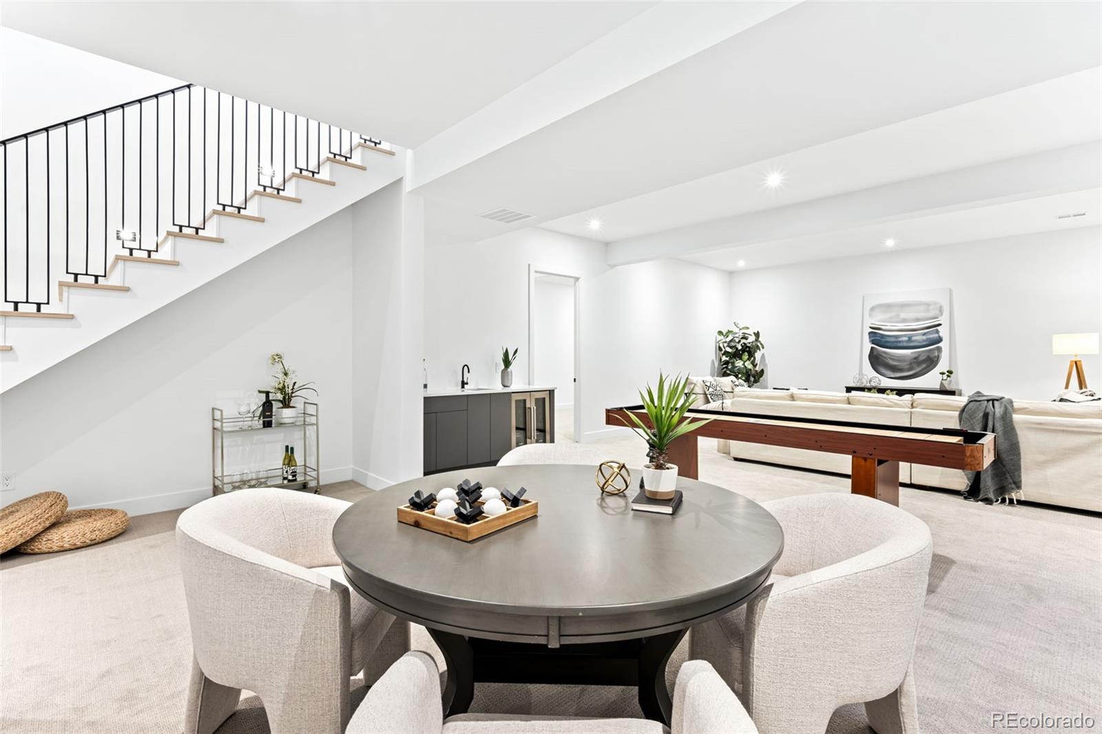 4645 Highline Place Denver, CO 80222 - Photo 33 of 48 a view of a dining room with furniture