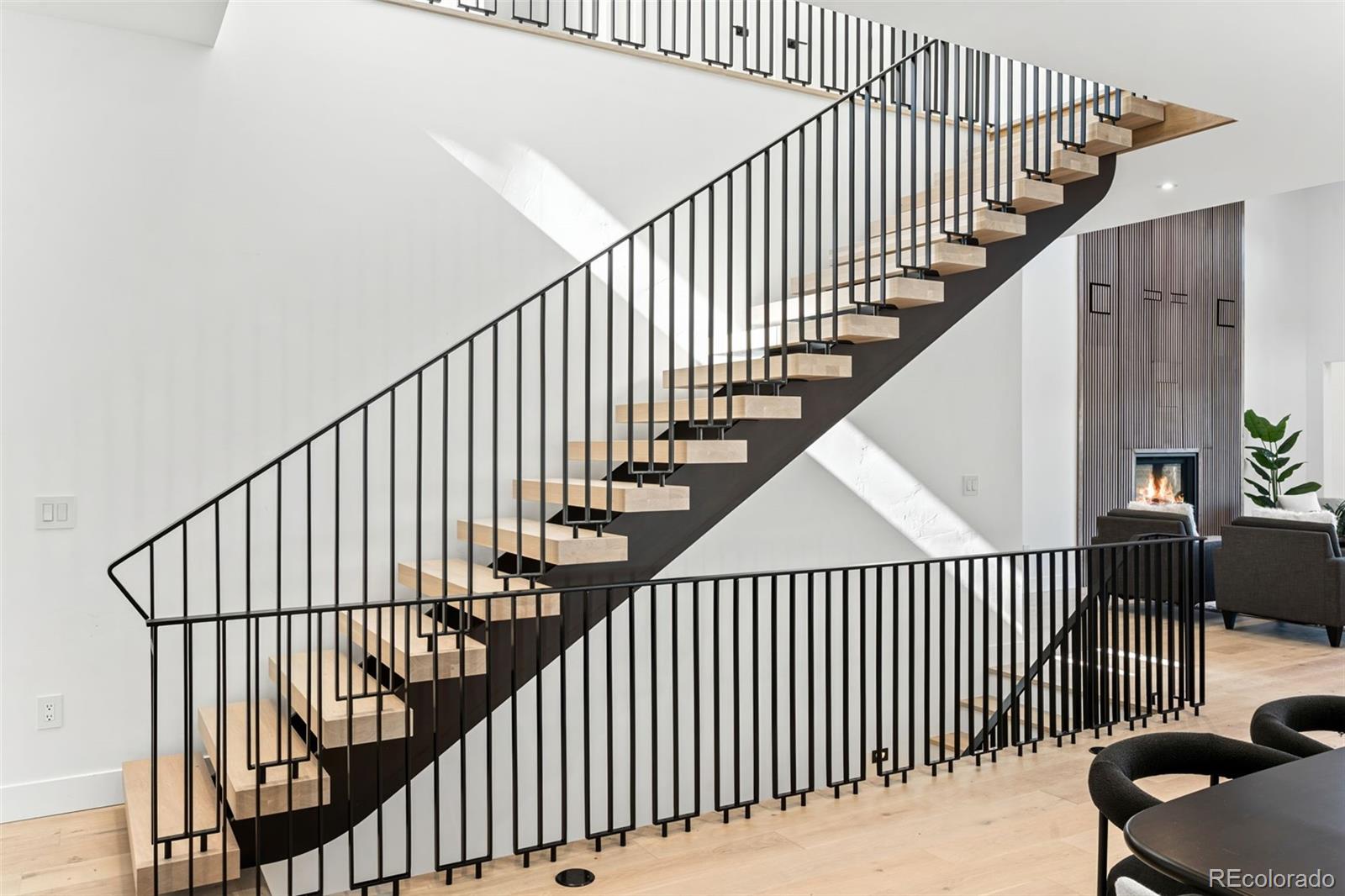 4645 Highline Place Denver, CO 80222 - Photo 5 of 48 a view of entryway with wooden floor