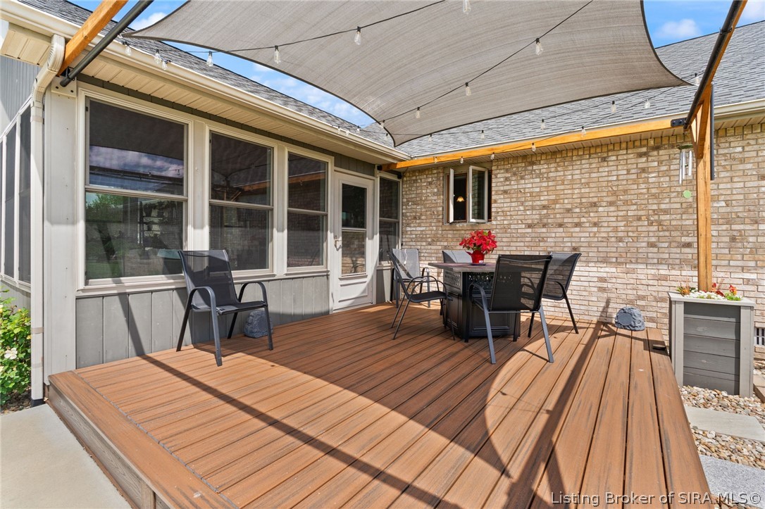 700 South 1233rd West Lexington, IN 47138 - Photo 18 of 65 Trex deck with sail cover!
