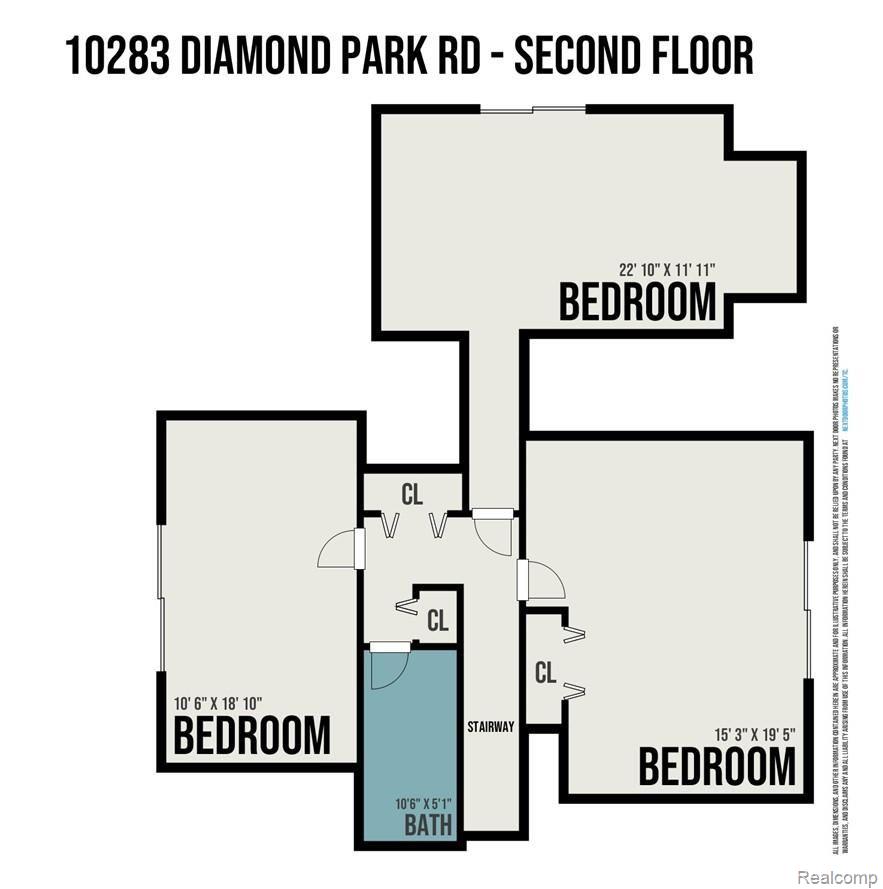10283 Diamond Park Road Interlochen, MI 49643 - Photo 24 of 43 Second floor.jpg