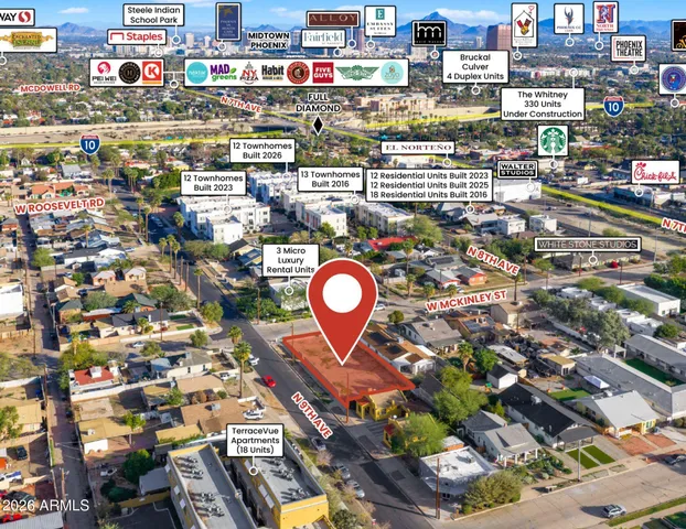 $1 | 821 West McKinley Street, Unit 2, Phoenix, AZ 85007