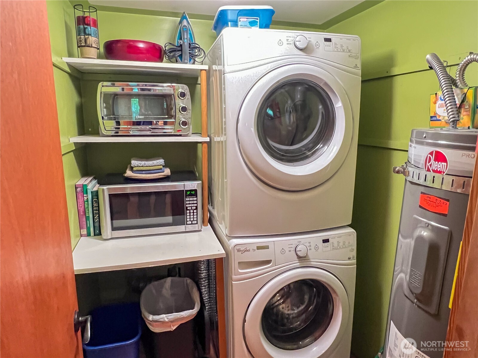 423 Lords Lake Loop Road Quilcene, WA 98376 - Photo 30 of 40 a utility room with dryer and washer