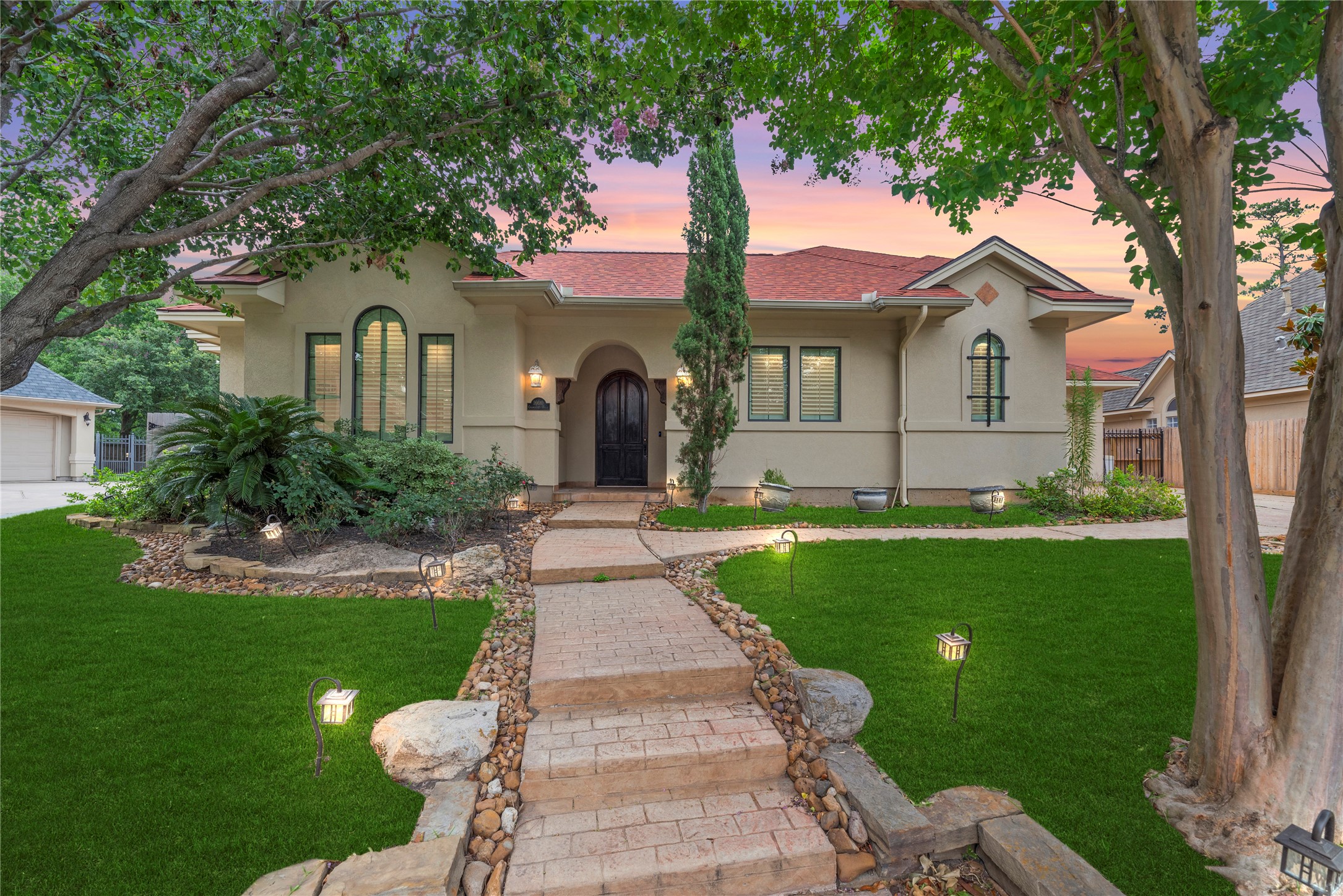 Stunning Mediterranean home w/Sparkling Pool! 4 Beds, 4.5 Baths, Guest Quarters, Flex Room, Generac Generator, EV Charger, Roof (2021), New Carpet & Fresh Paint!