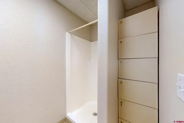 a view of a refrigerator in kitchen and a refrigerator